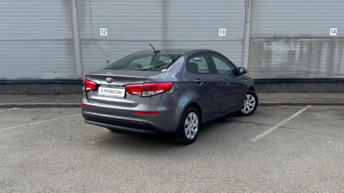 Kia Rio III Рестайлинг с пробегом 2017 года, цена 679 000 рублей, 124433 км, седан, Автокод Объявления