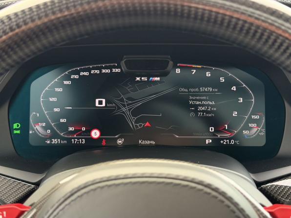 BMW X5 M III (F95) с пробегом 2021 года, цена 11 600 000 рублей, 57461 км, внедорожник, Автокод Объявления