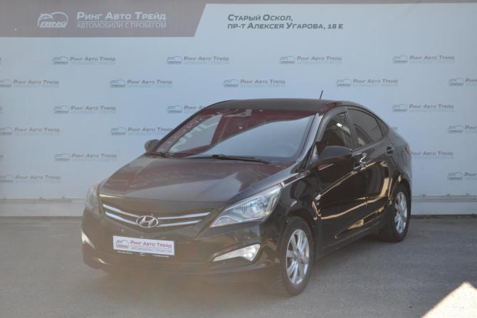 Hyundai Solaris I Рестайлинг с пробегом 2014 года, цена 880 000 рублей, 168639 км, седан, Автокод Объявления