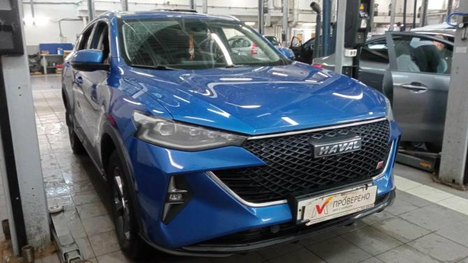 Haval F7x I Рестайлинг с пробегом 2022 года, цена 1 750 000 рублей, 126023 км, внедорожник, Автокод Объявления