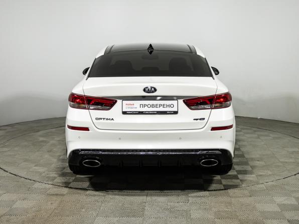 Kia Optima IV Рестайлинг с пробегом 2019 года, цена 2 069 700 рублей, 128857 км, седан, Автокод Объявления
