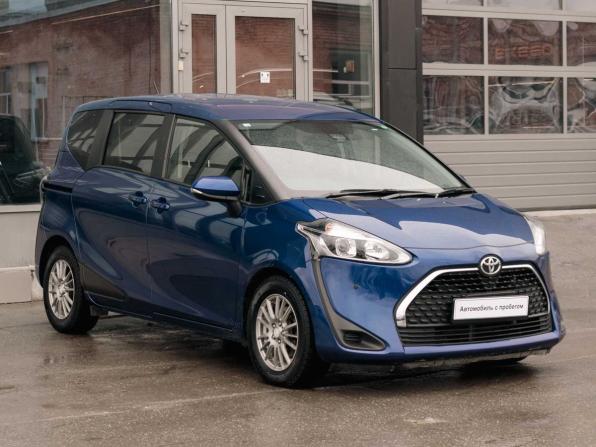 Toyota Sienta II Рестайлинг с пробегом 2021 года, цена 1 535 000 рублей, 107623 км, компактвэн, Автокод Объявления