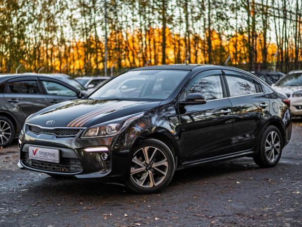 Kia Rio IV с пробегом 2018 года, цена 1 380 000 рублей, 148389 км, седан, Автокод Объявления