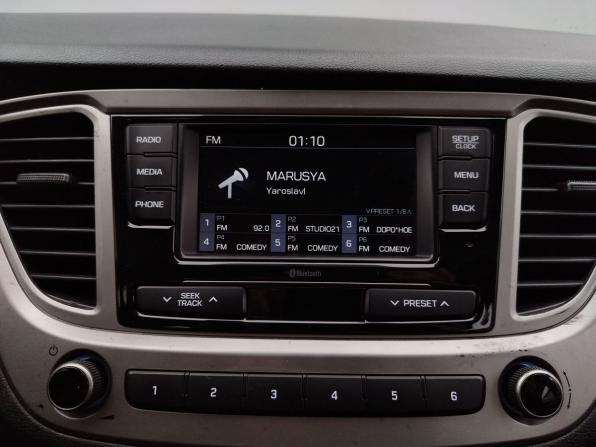 Hyundai Solaris II Рестайлинг с пробегом 2021 года, цена 1 399 000 рублей, 118925 км, седан, Автокод Объявления