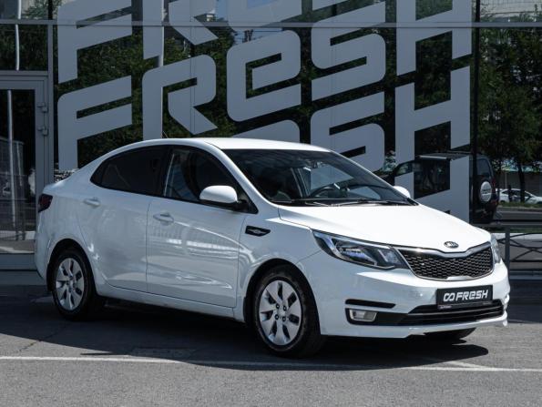 Kia Rio III Рестайлинг с пробегом 2016 года, цена 939 000 рублей, 198040 км, седан, Автокод Объявления