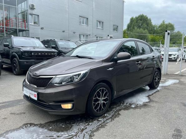 Kia Rio III Рестайлинг с пробегом 2016 года, цена 1 030 000 рублей, 153320 км, седан, Автокод Объявления