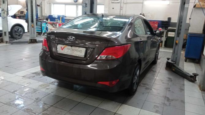 Hyundai Solaris I Рестайлинг с пробегом 2016 года, цена 930 000 рублей, 140529 км, седан, Автокод Объявления