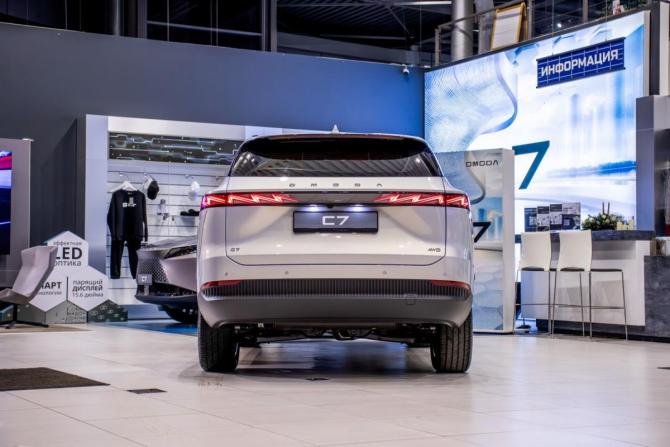 Новый Omoda C7 2025 года, цена 2 938 900 рублей, внедорожник, Автокод Объявления
