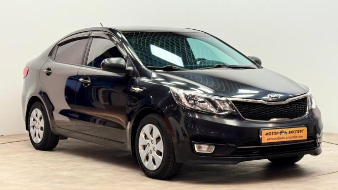 Kia Rio III Рестайлинг с пробегом 2016 года, цена 825 000 рублей, 204048 км, седан, Автокод Объявления