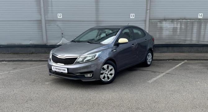 Kia Rio III Рестайлинг с пробегом 2017 года, цена 679 000 рублей, 124433 км, седан, Автокод Объявления