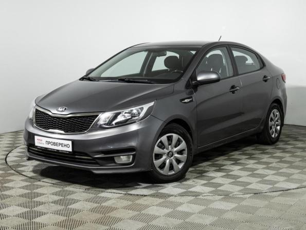 Kia Rio III Рестайлинг с пробегом 2015 года, цена 949 777 рублей, 153560 км, седан, Автокод Объявления
