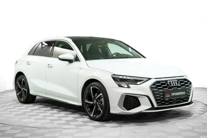 Audi A3 IV (8Y) с пробегом 2021 года, цена 3 150 000 рублей, 28240 км, хэтчбек, Автокод Объявления