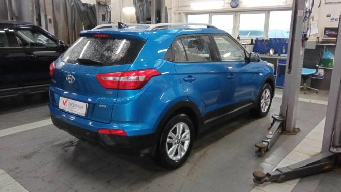Hyundai Creta I с пробегом 2017 года, цена 1 590 000 рублей, 133810 км, внедорожник, Автокод Объявления
