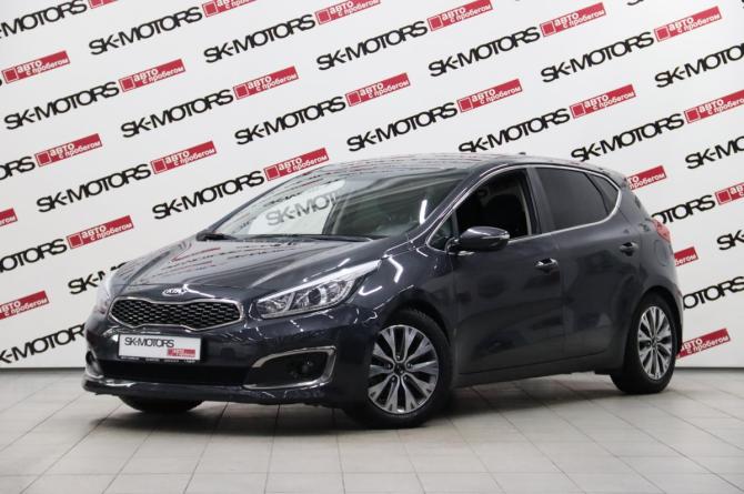 Kia Ceed II Рестайлинг с пробегом 2018 года, цена 1 535 170 рублей, 117533 км, хэтчбек, Автокод Объявления