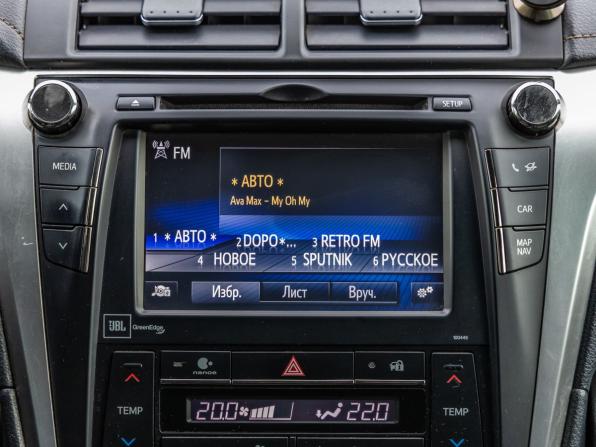 Toyota Camry VII (XV50) Рестайлинг с пробегом 2016 года, цена 2 198 000 рублей, 189164 км, седан, Автокод Объявления