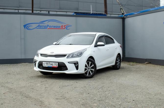 Kia Rio IV с пробегом 2018 года, цена 1 350 000 рублей, 105000 км, седан, Автокод Объявления