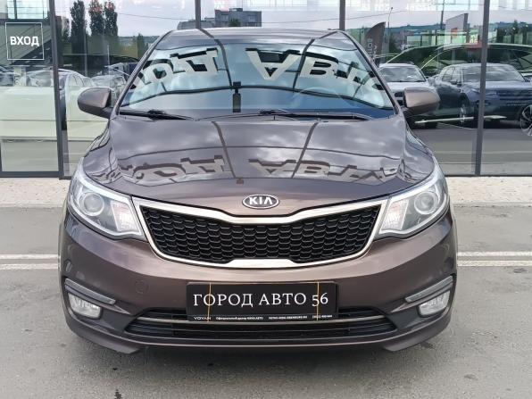 Kia Rio III Рестайлинг с пробегом 2016 года, цена 1 010 000 рублей, 99573 км, седан, Автокод Объявления
