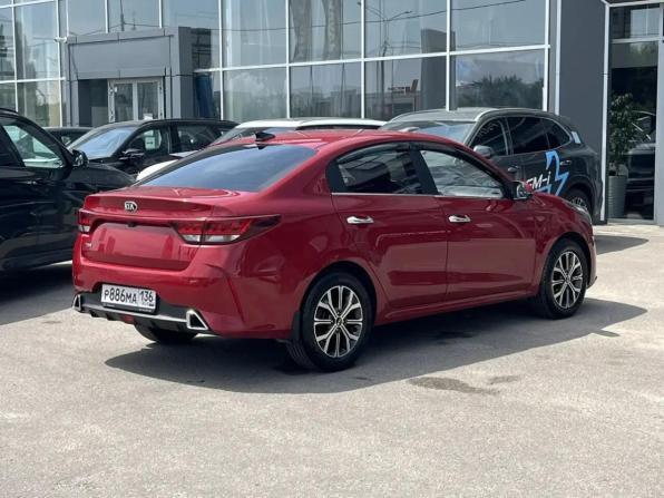 Kia Rio IV Рестайлинг с пробегом 2020 года, цена 1 498 000 рублей, 86120 км, седан, Автокод Объявления
