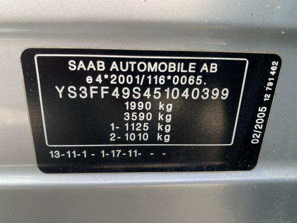 Saab 9-3 II с пробегом 2005 года, цена 299 000 рублей, 235000 км, седан, Автокод Объявления