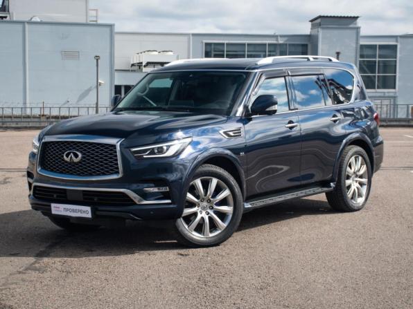 Infiniti QX80 I Рестайлинг 2 с пробегом 2018 года, цена 3 998 000 рублей, 135000 км, внедорожник, Автокод Объявления