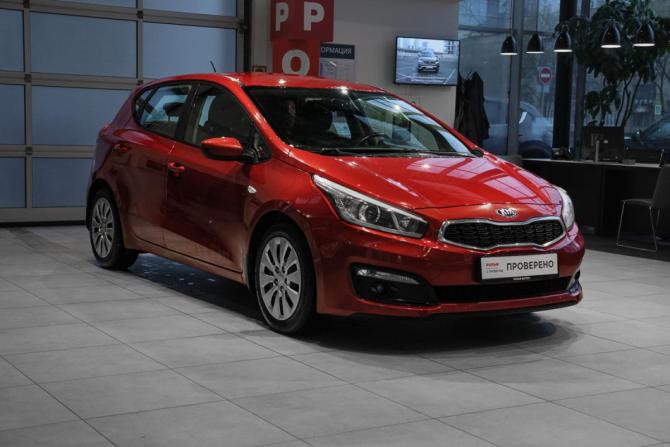 Kia Ceed II Рестайлинг с пробегом 2016 года, цена 1 130 000 рублей, 89853 км, хэтчбек, Автокод Объявления