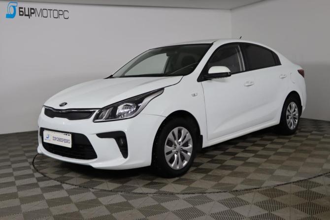 Kia Rio IV с пробегом 2018 года, цена 1 249 990 рублей, 120181 км, седан, Автокод Объявления