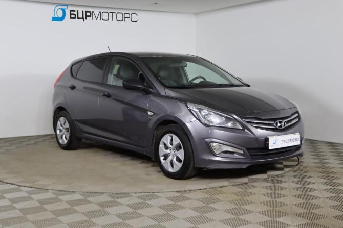 Hyundai Solaris I Рестайлинг с пробегом 2014 года, цена 769 990 рублей, 124862 км, хэтчбек, Автокод Объявления