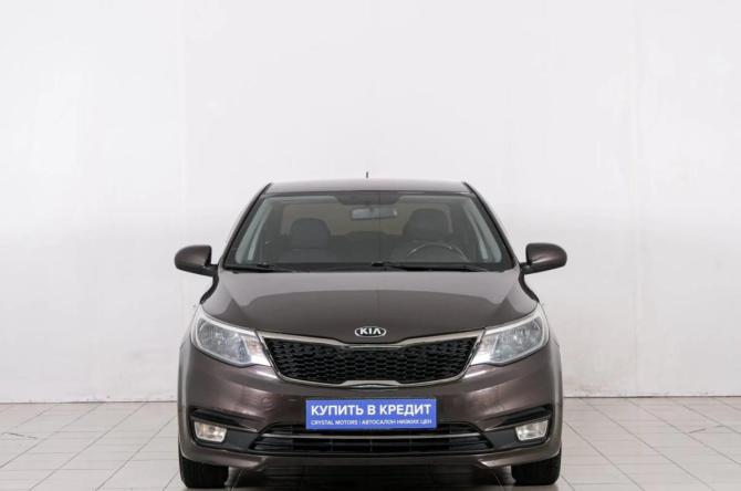 Kia Rio III Рестайлинг с пробегом 2017 года, цена 1 249 000 рублей, 126854 км, седан, Автокод Объявления