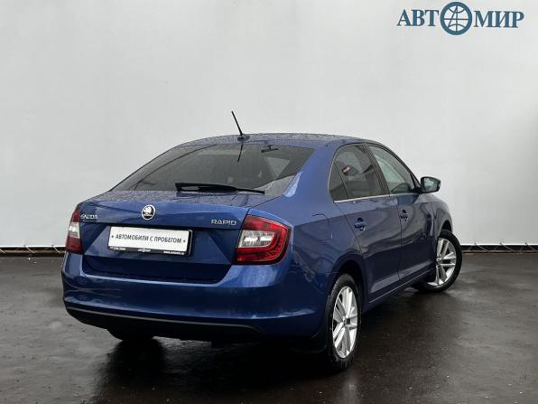 Skoda Rapid I с пробегом 2017 года, цена 1 300 000 рублей, 165039 км, лифтбек, Автокод Объявления