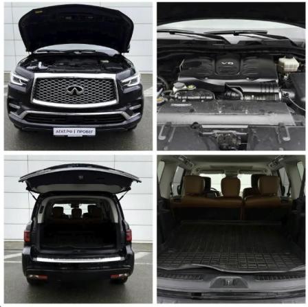 Infiniti QX80 I Рестайлинг 2 с пробегом 2019 года, цена 4 150 000 рублей, 159836 км, внедорожник, Автокод Объявления