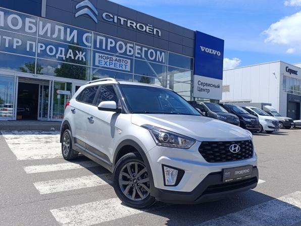 Hyundai Creta I Рестайлинг с пробегом 2021 года, цена 1 895 000 рублей, 94957 км, внедорожник, Автокод Объявления
