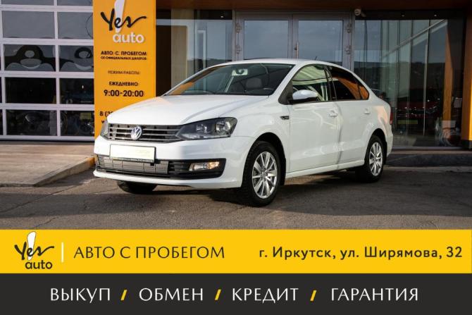 Volkswagen Polo V Рестайлинг с пробегом 2017 года, цена 1 055 000 рублей, 106000 км, седан, Автокод Объявления