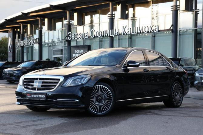 Mercedes-Benz S-Класс VI (W222 C217) Рестайлинг с пробегом 2017 года, цена 4 399 000 рублей, 119286 км, седан, Автокод Объявления