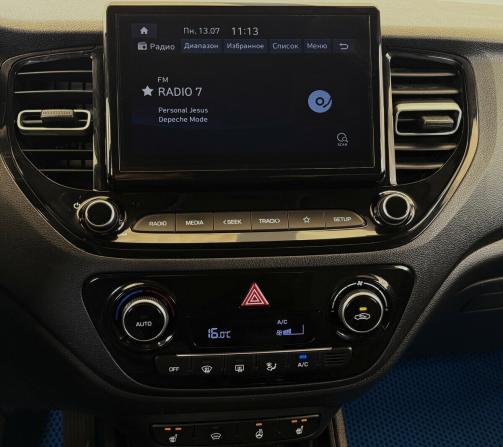 Hyundai Solaris II Рестайлинг с пробегом 2021 года, цена 1 210 000 рублей, 199049 км, седан, Автокод Объявления