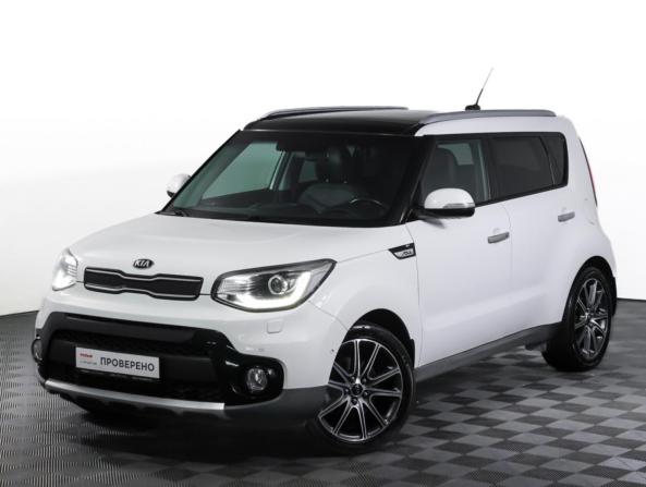 Kia Soul II Рестайлинг с пробегом 2018 года, цена 1 590 000 рублей, 157301 км, хэтчбек, Автокод Объявления