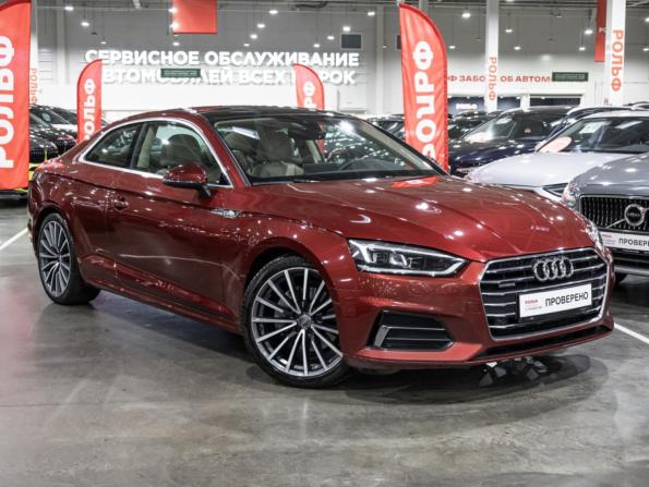 Audi A5 II (F5) с пробегом 2018 года, цена 3 350 000 рублей, 100721 км, лифтбек, Автокод Объявления