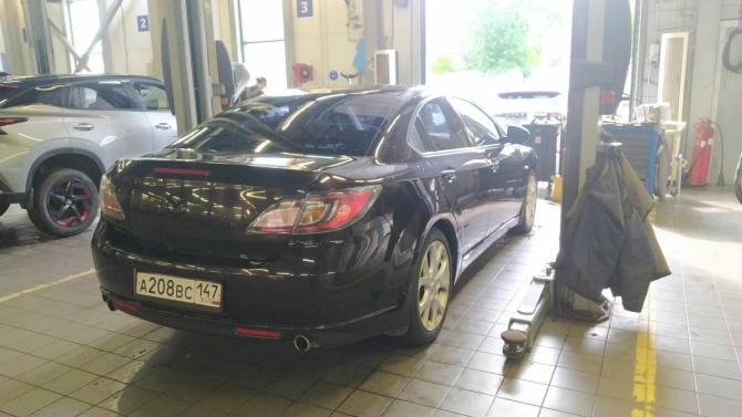 Mazda 6 II (GH) с пробегом 2008 года, цена 750 000 рублей, 204274 км, лифтбек, Автокод Объявления