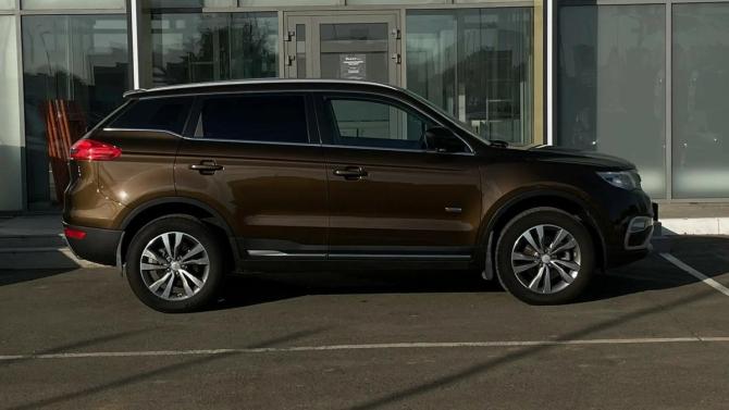 Geely Atlas I с пробегом 2018 года, цена 1 490 000 рублей, 134586 км, внедорожник, Автокод Объявления