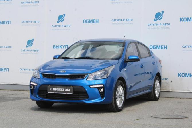 Kia Rio IV Рестайлинг с пробегом 2020 года, цена 1 710 000 рублей, 85000 км, седан, Автокод Объявления