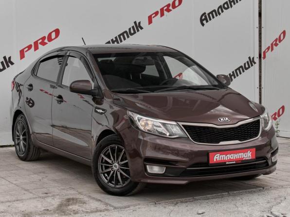 Kia Rio III Рестайлинг с пробегом 2017 года, цена 1 170 000 рублей, 169563 км, седан, Автокод Объявления