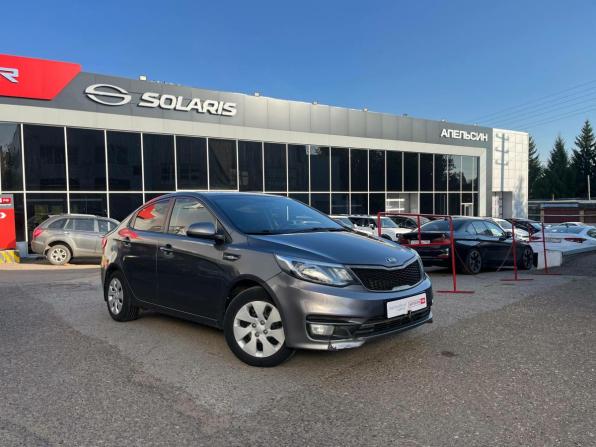 Kia Rio III Рестайлинг с пробегом 2015 года, цена 811 640 рублей, 160489 км, седан, Автокод Объявления