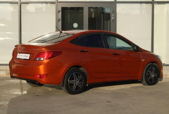 Hyundai Solaris I с пробегом 2014 года, цена 1 120 000 рублей, 140264 км, седан, Автокод Объявления
