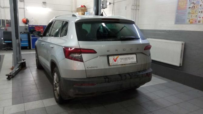 Skoda Karoq I с пробегом 2020 года, цена 1 661 000 рублей, 194476 км, внедорожник, Автокод Объявления
