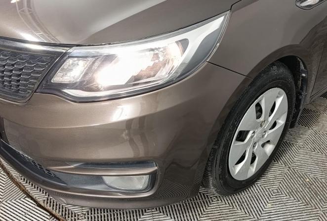 Kia Rio III Рестайлинг с пробегом 2016 года, цена 1 240 000 рублей, 106865 км, хэтчбек, Автокод Объявления