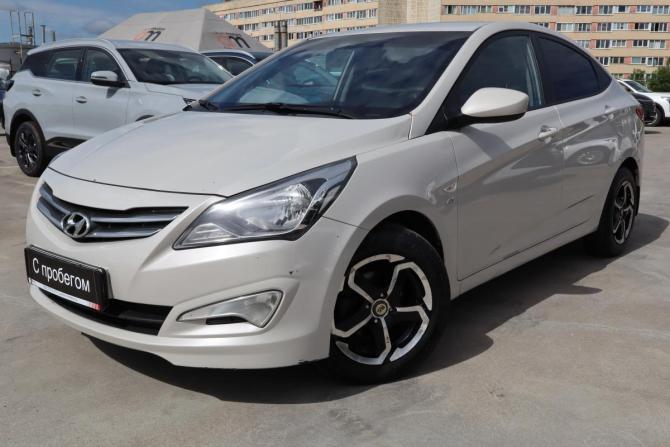 Hyundai Solaris I Рестайлинг с пробегом 2015 года, цена 899 000 рублей, 161000 км, седан, Автокод Объявления