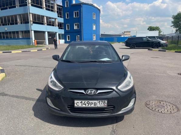 Hyundai Solaris I с пробегом 2014 года, цена 879 000 рублей, 96376 км, седан, Автокод Объявления