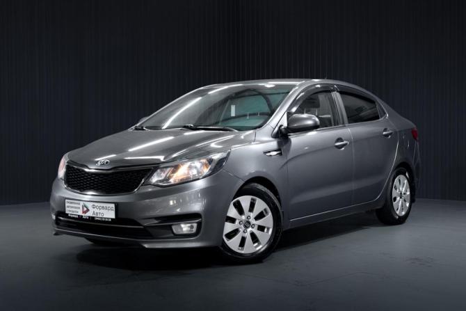 Kia Rio III Рестайлинг с пробегом 2016 года, цена 990 000 рублей, 173886 км, седан, Автокод Объявления