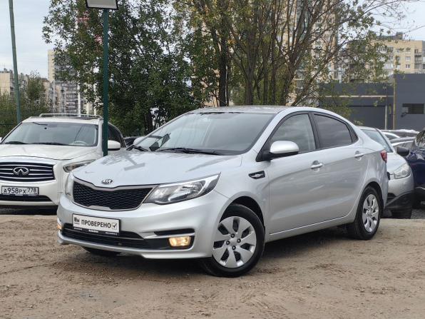 Kia Rio III Рестайлинг с пробегом 2017 года, цена 1 049 000 рублей, 196000 км, седан, Автокод Объявления