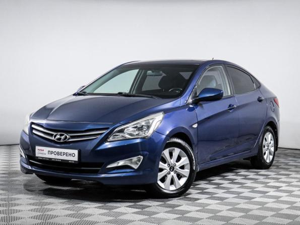 Hyundai Solaris I Рестайлинг с пробегом 2016 года, цена 929 000 рублей, 136322 км, седан, Автокод Объявления