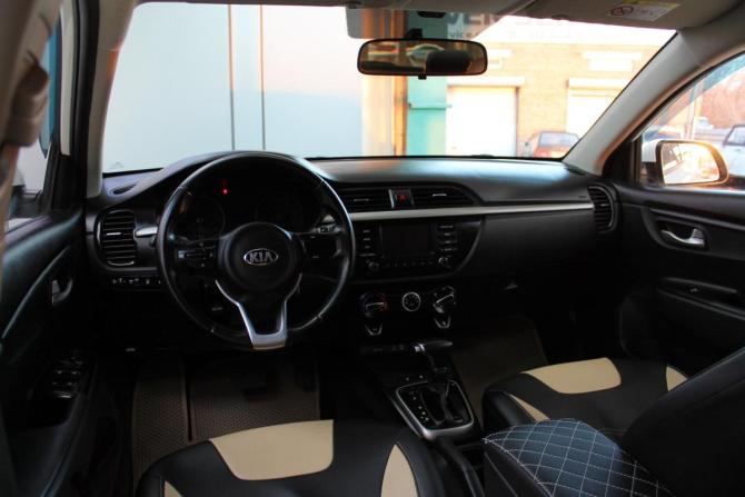 Kia Rio IV с пробегом 2017 года, цена 1 499 000 рублей, 87158 км, седан, Автокод Объявления